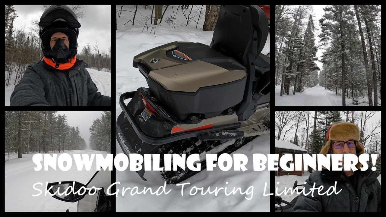 Snowmobiling for Beginners with the 2022 Skidoo Grand Touring Limited (our Slo-Mobile)!
