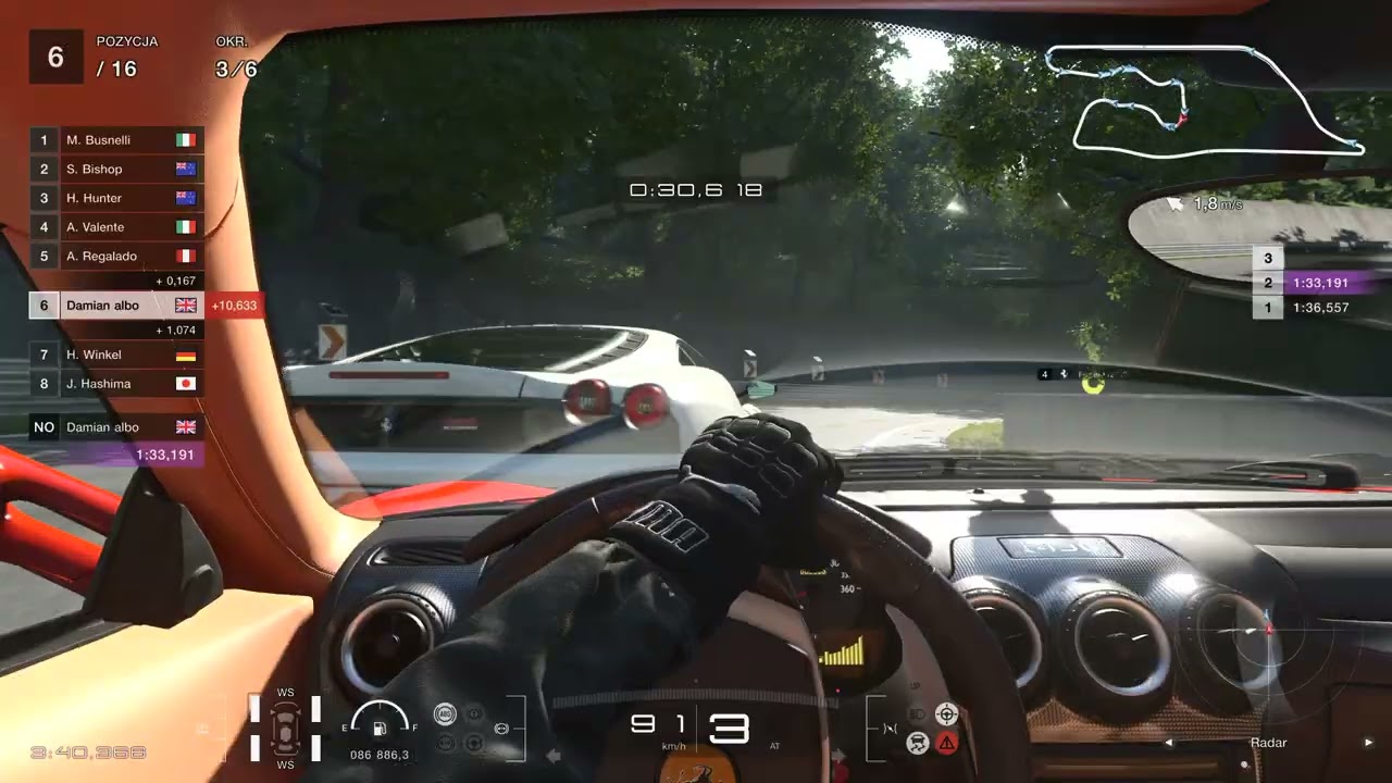 GT 7   Sunday Cup {Deep Forest Raceway} Ferrari}