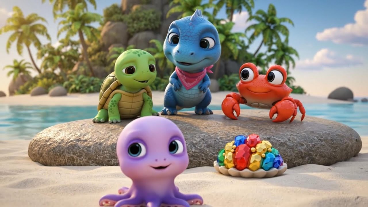 Tiny, Dino & Crab: Inky the Octopus Saves the Lanterns!