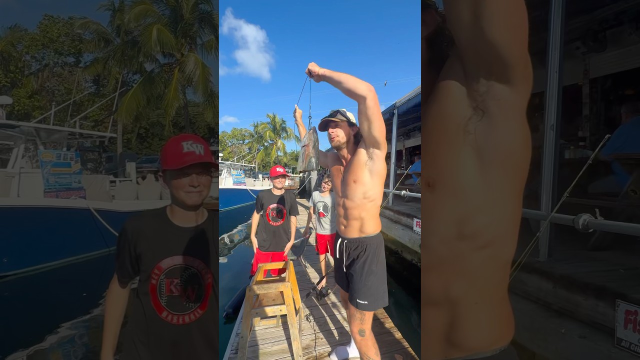 FISHING WITH RANDOM KIDS&hellip;