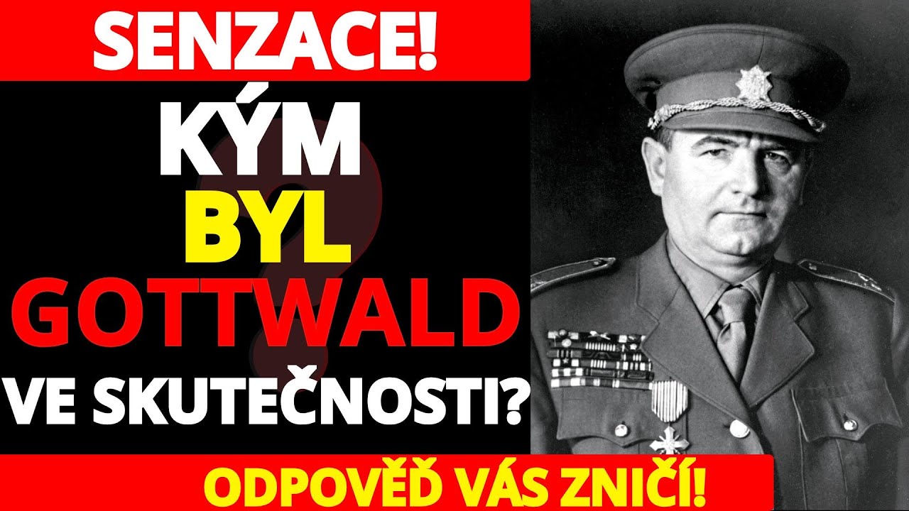 KLEMENT GOTTWALD: Kým byl doopravdy? Tajemství skrývané osmdesát let vás ZNIČÍ!