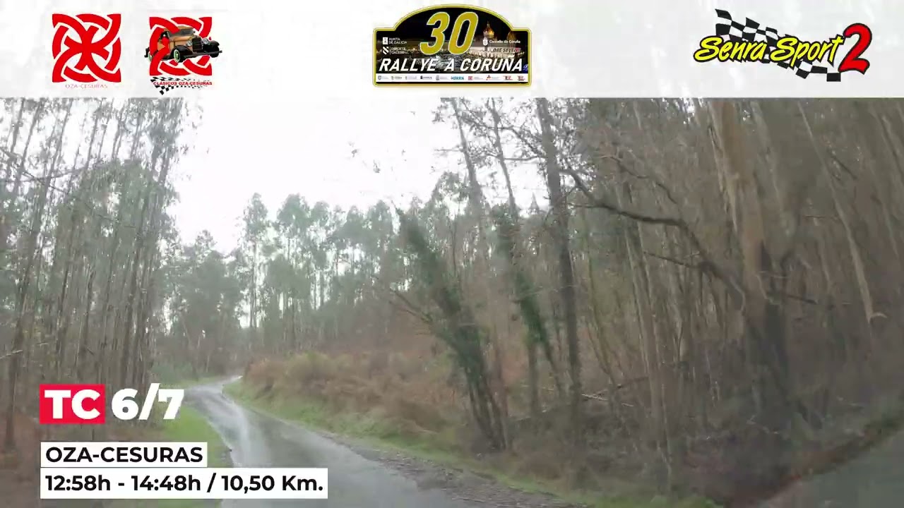 30º Rallye de A Coruña - TC 6/7: Oza-Cesuras (Senra Sport 2)