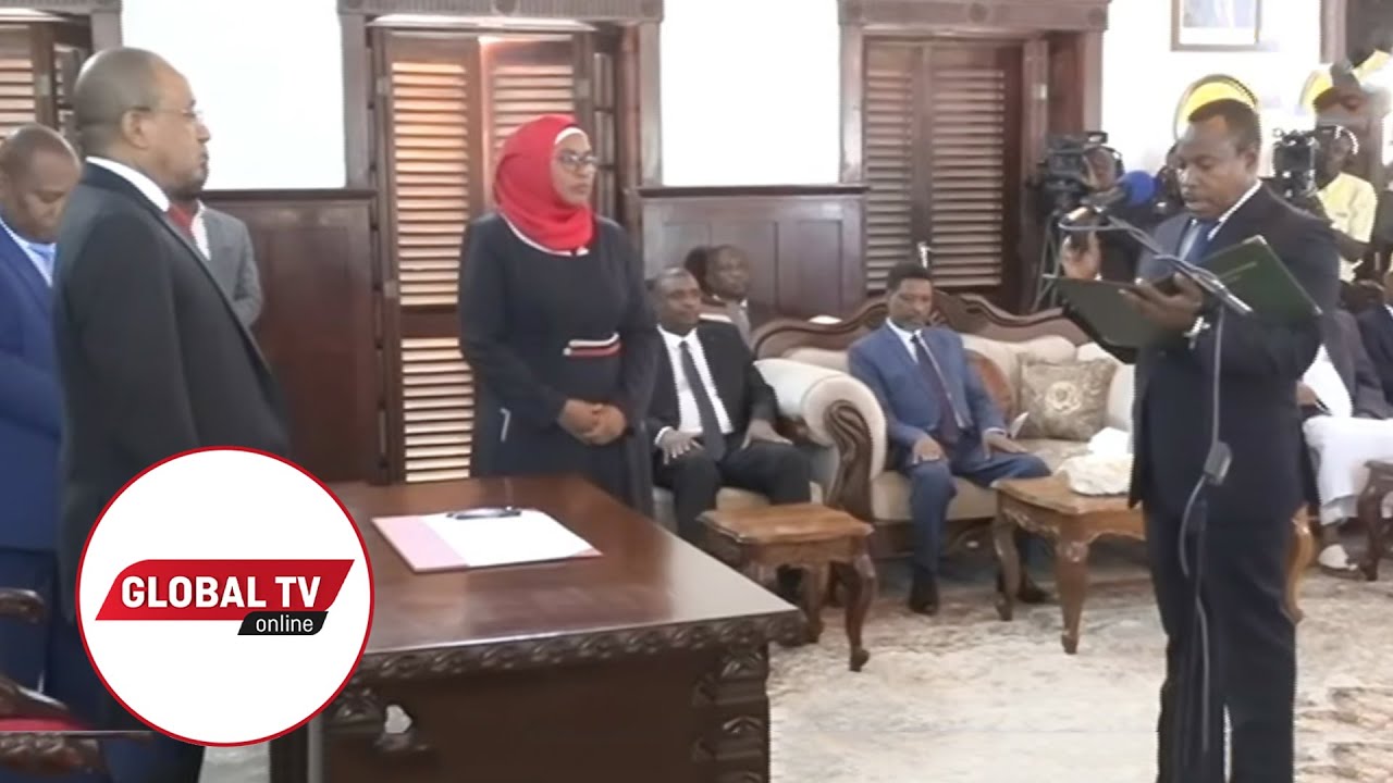 🔴#LIVE​​​​​: MRITHI WA MAALIM SEIF AAPISHWA NA RAIS MWINYI, IKULU  ZANZIBAR LEO....