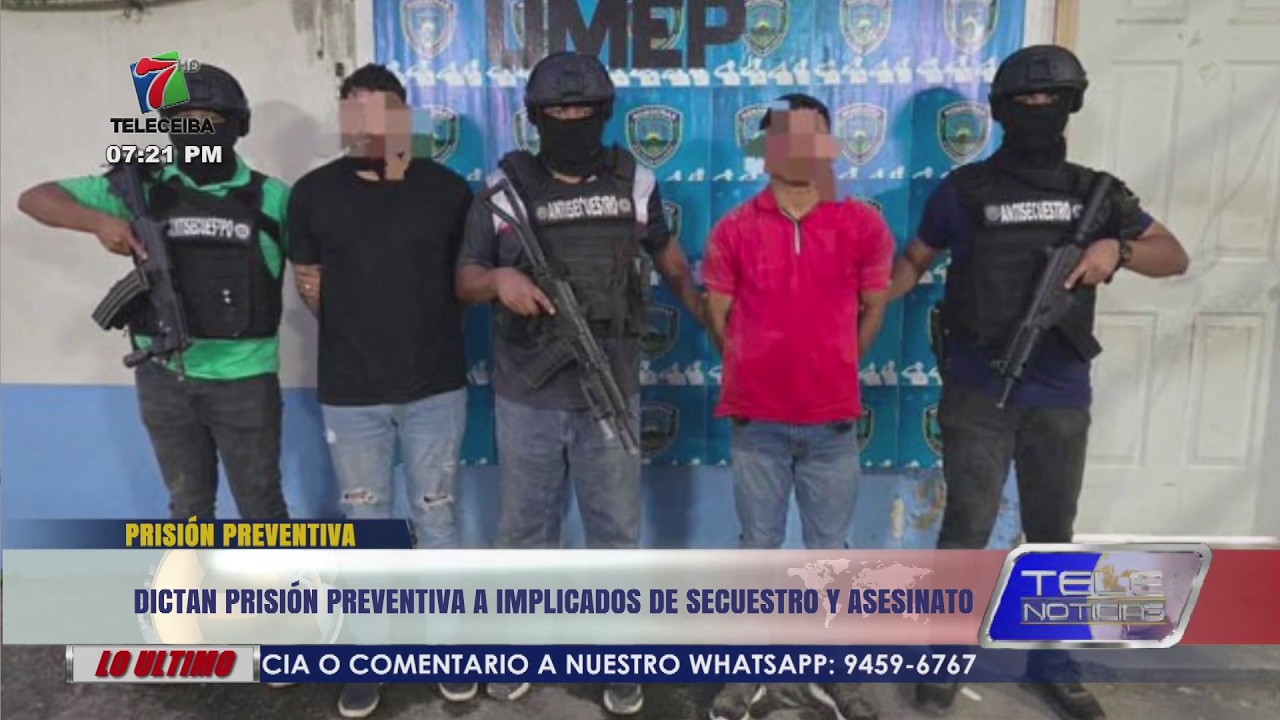 Dictan detención judicial a dos implicados en asesinato de estudiante de medicina progreseña