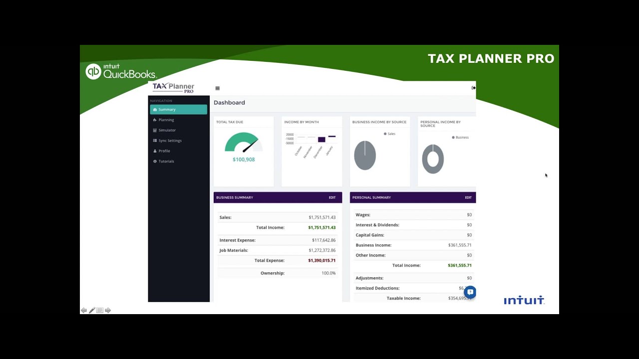 QuickBooks Online Apps: Tax Planner Pro, Tax1099.com, and Avalara AvaTax
