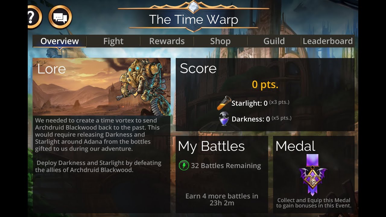 Gems of War: A Quick Fix - The Time Warp