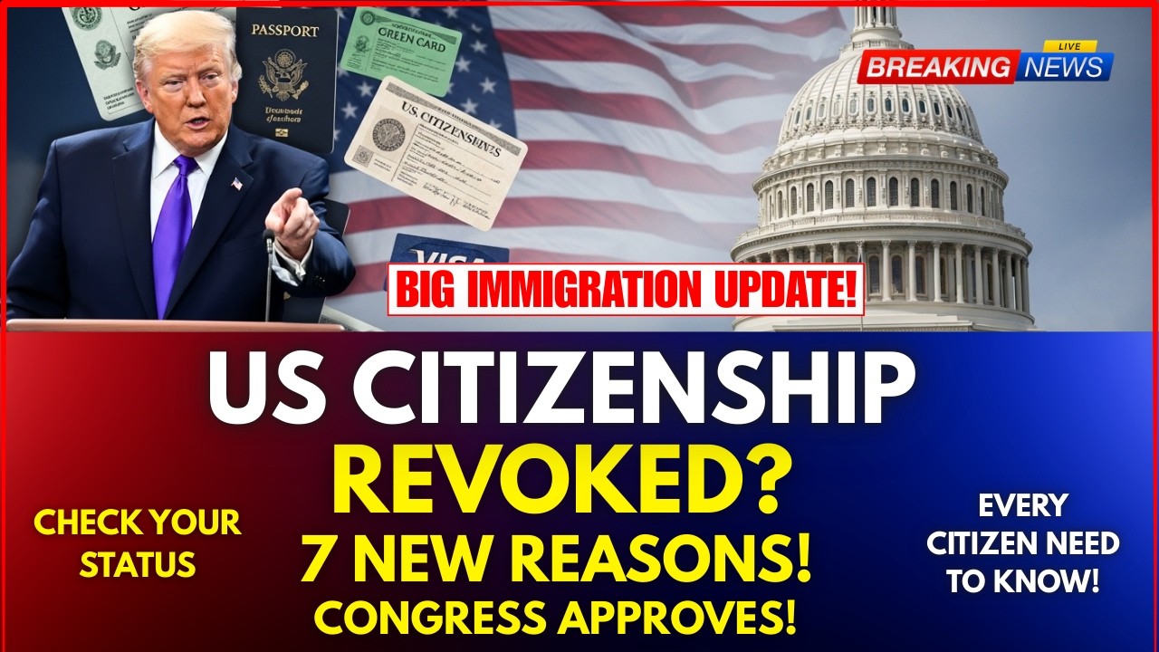 ALERT: 7 Critical Reasons You Could Lose Your U.S. Citizenship — What You Need to Know