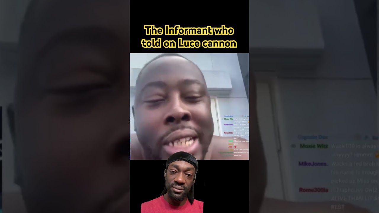 Federal Informant That Got Luce Cannon Indicted #shorts #youtube #short #youtubeshorts #viralvideo