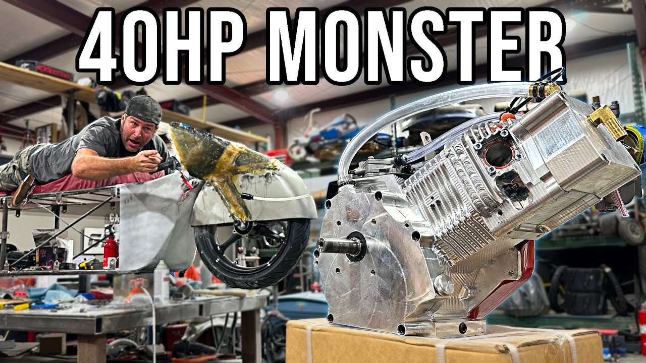 Taking Delivery + Dyno Tuning our $6,000 ALL BILLET Animal for our Land Speed Mini Bike