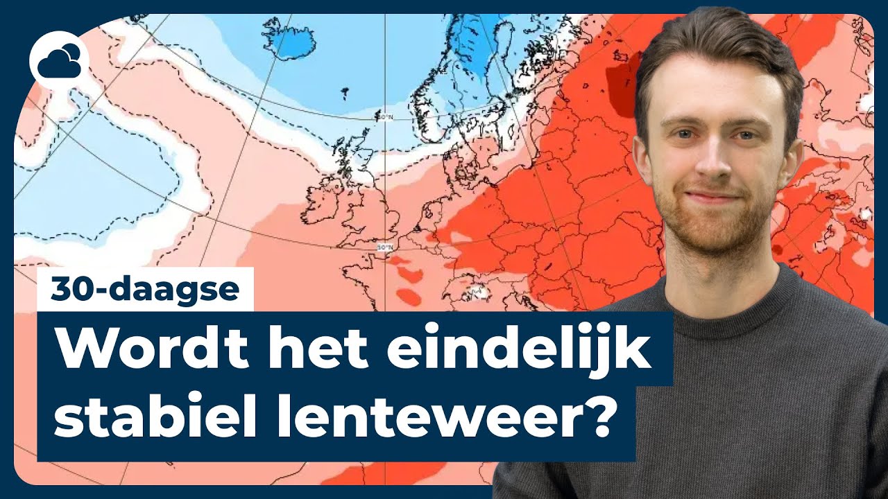 30-daagse: krijgen we stabiel lenteweer in april?