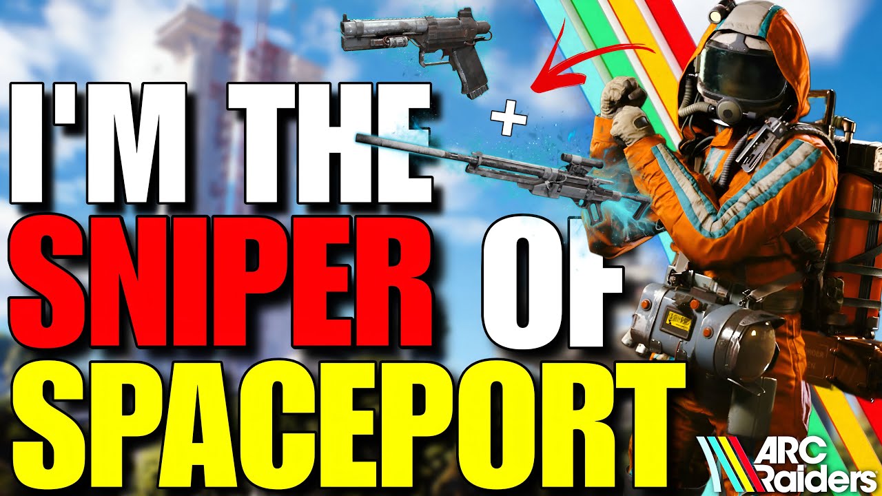 Космопорт — лучшее место для снайперской стрельбы | ARC RAIDERS