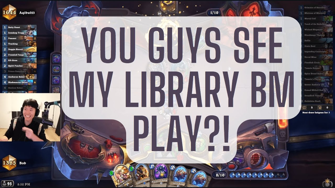 OH MY LORD! I SWEAR IT WAS BM! DISGUISED TOAST OTK WARLOCK DECK.