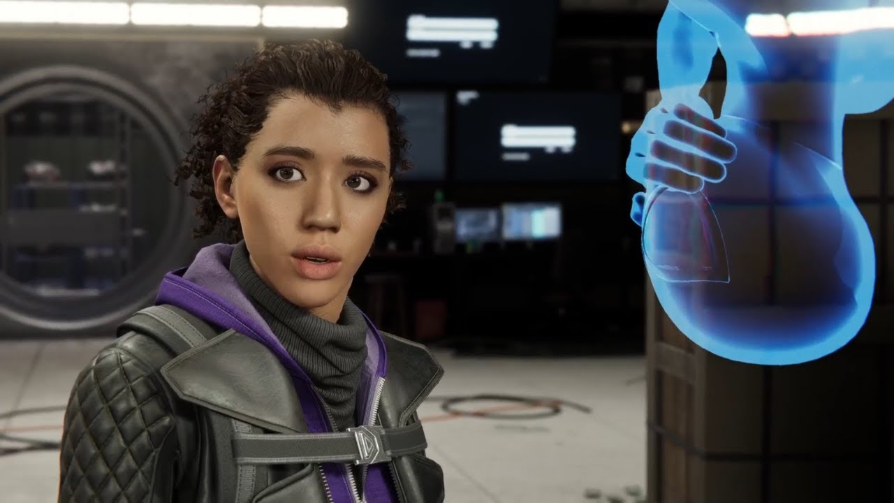 Spider-Man Miles Morales - Miles and Phin's Funny Moment at the Vault