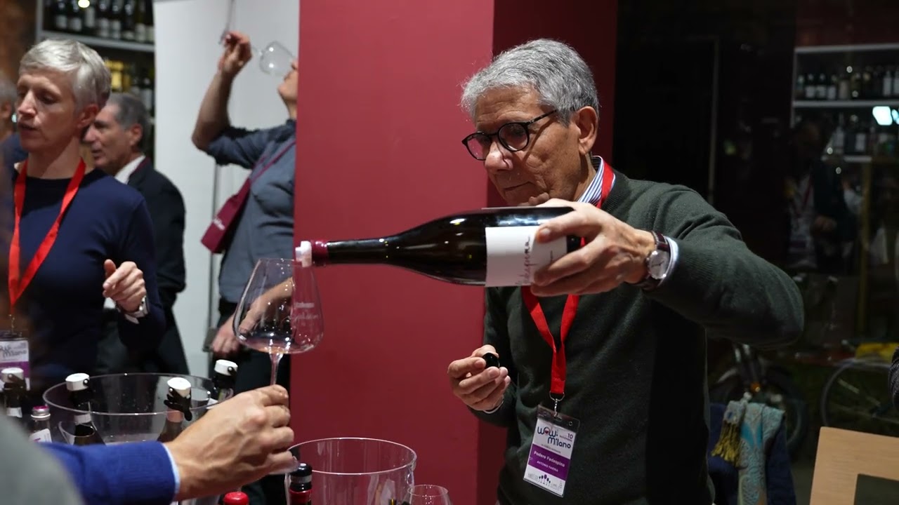 Antonio Farina di Podere Fedespina a WOW! Milano 2025