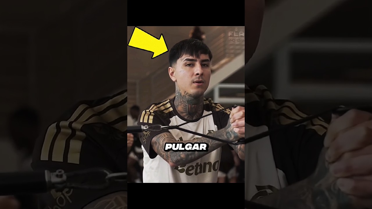 POR ISSO O PULGAR &Eacute; UM PITBULL!🇨🇱🔥 #flamengo #pulgar #futebol