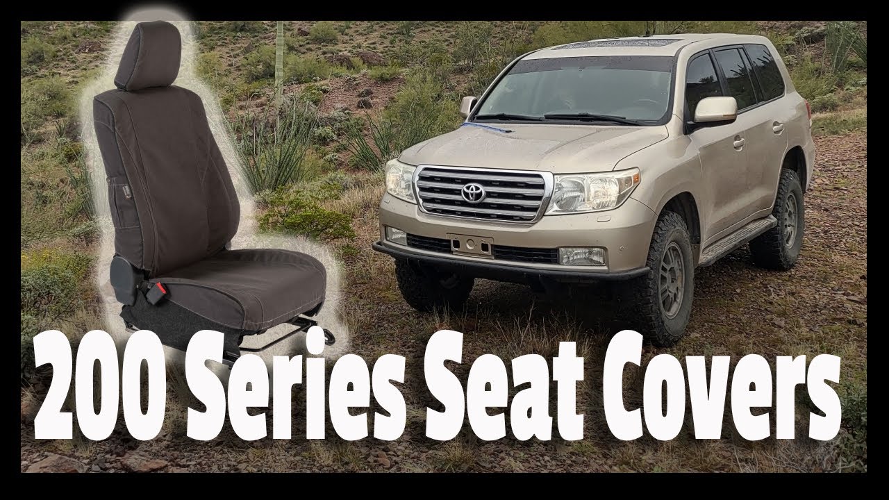 200 Series Land Cruiser Seat Covers - Escape Gear from Equipt Expedition Outfitters