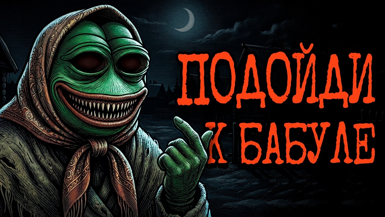 Жуткая бабка ходит вокруг моего дома | СНГ Крипипаста №5