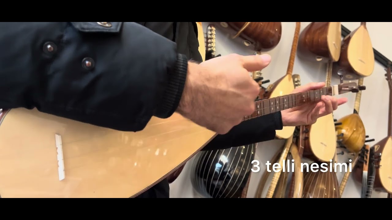3 telli balta dede sazı kopuz nesimi
