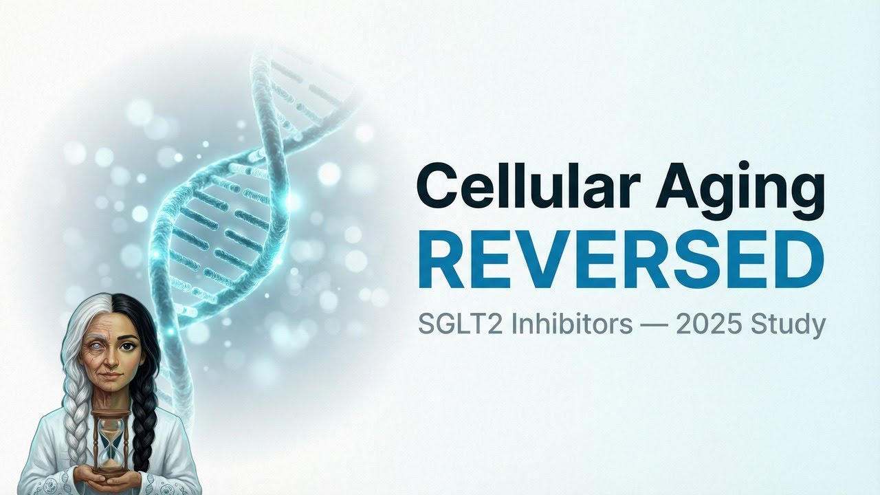 SGLT2 Inhibitors LENGTHEN Telomeres & Stop Cellular Aging (2025 Study)