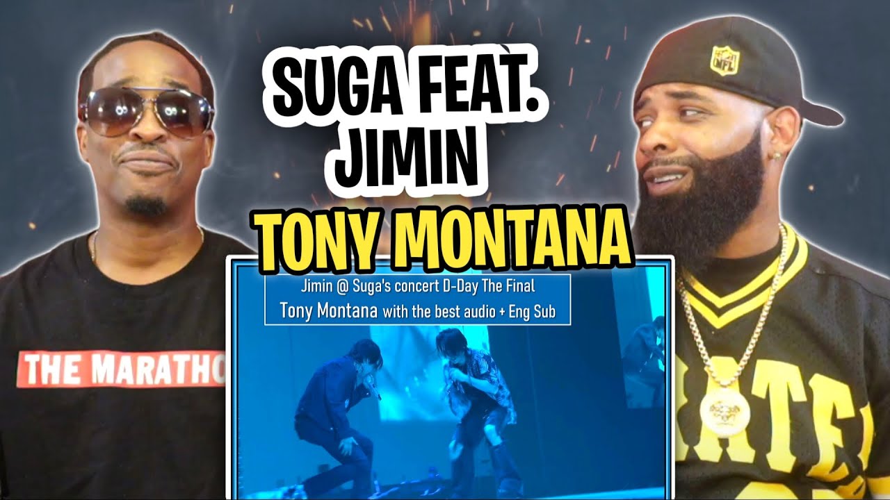 AMERICAN RAPPER REACTS TO -Suga feat. Jimin - Tony Montana @ D-DAY Tour The Final in Seoul Day 2