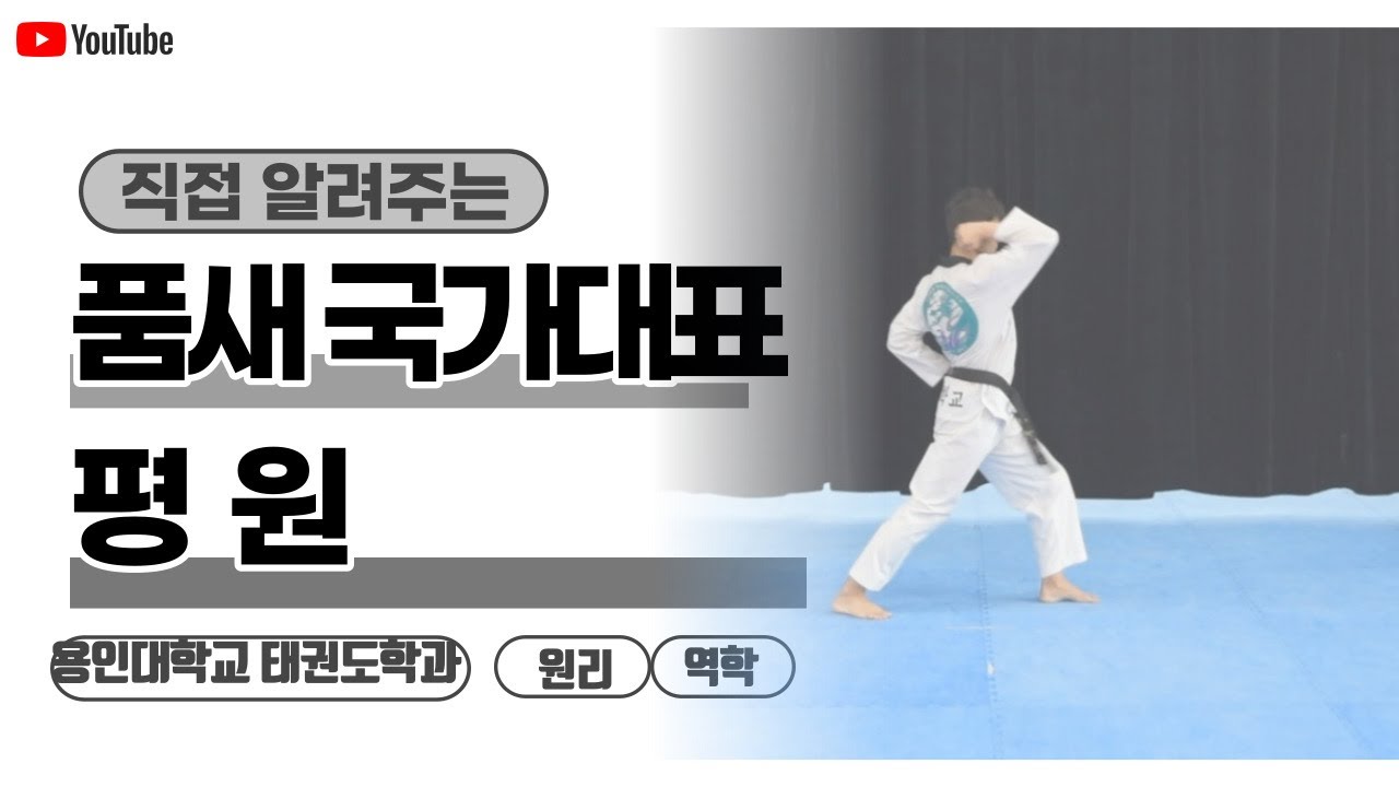 평원 품새/국가대표에게 평원 배우기/Taekwon Channel