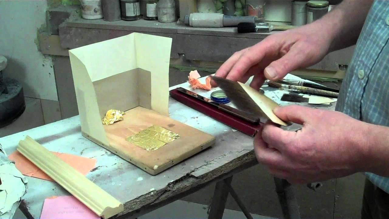 Gilding Lesson4 leafing Video5 the tip