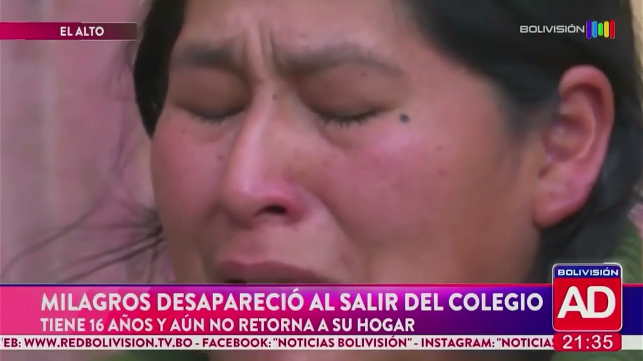 Se busca a Milagros! Joven de 16 años desapareció al salir de su colegio en El Alto