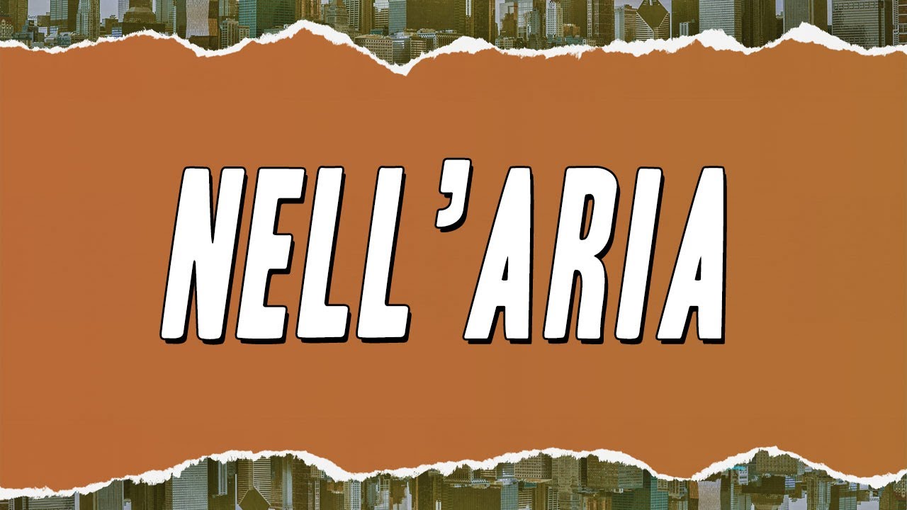Marcella Bella - Nell&rsquo;aria (Testo)
