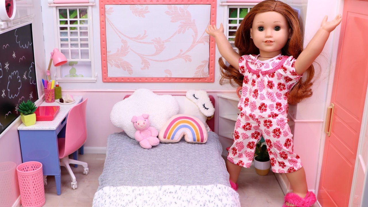 Kids Start Morning Routine with Bed-Making!