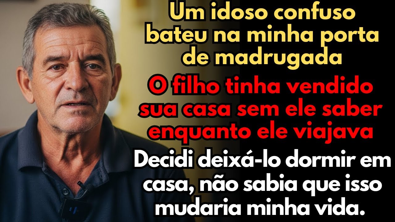 Um Idoso Bateu Na Minha Porta De Madrugada. Não Imaginava Que Aquele Senhor Transformaria Minha Vida