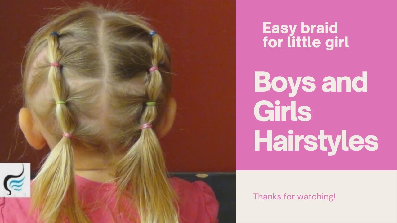 Easy French Braid Pigtails | No More Loose Toddler Hair