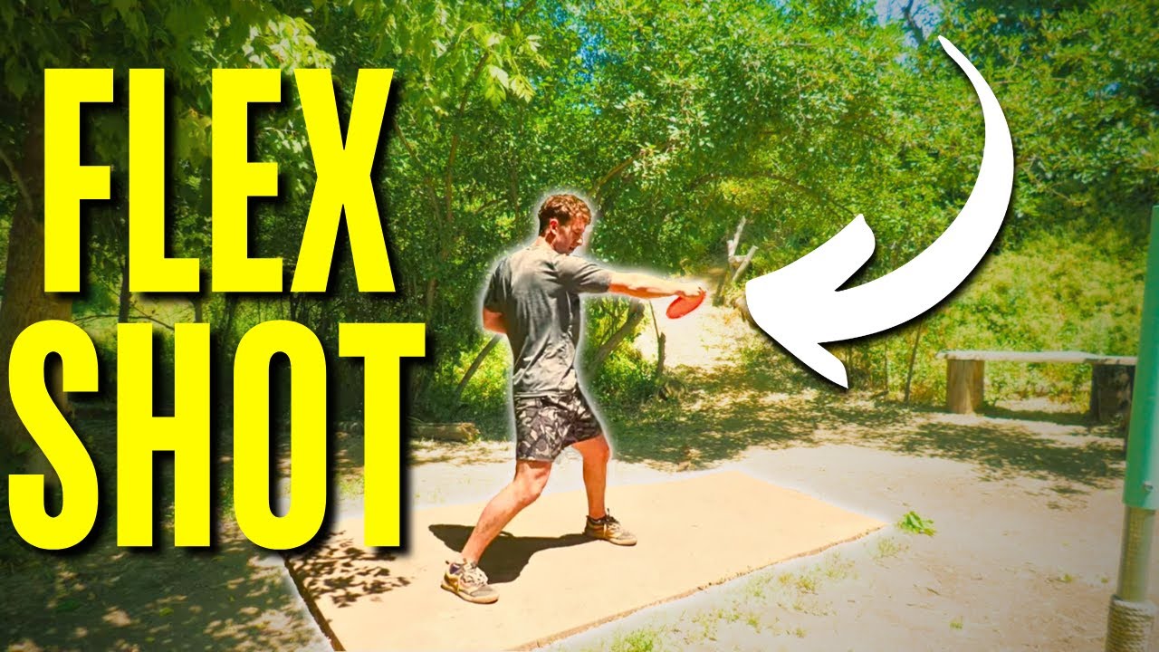 How To Throw A Flex Shot - Beginner Tips (Most Valueable Shot In Disc Golf)