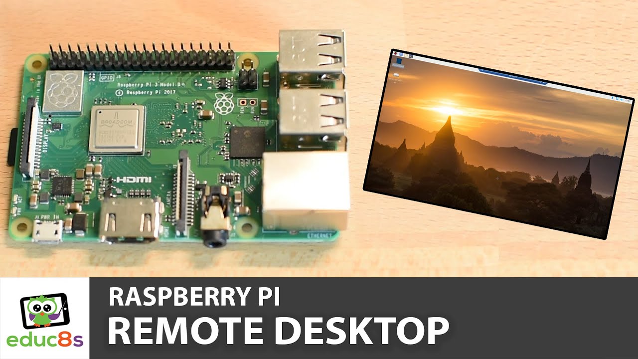 Подключение удаленного рабочего стола Raspberry Pi