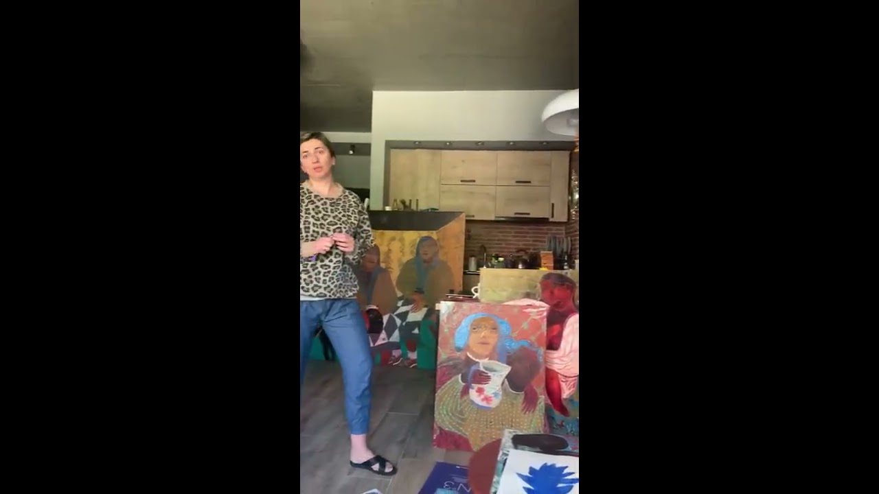 Rusudan Khizanishvili, Georgian Artist - Studio Visit for 68projects by KORNFELD GALERIE