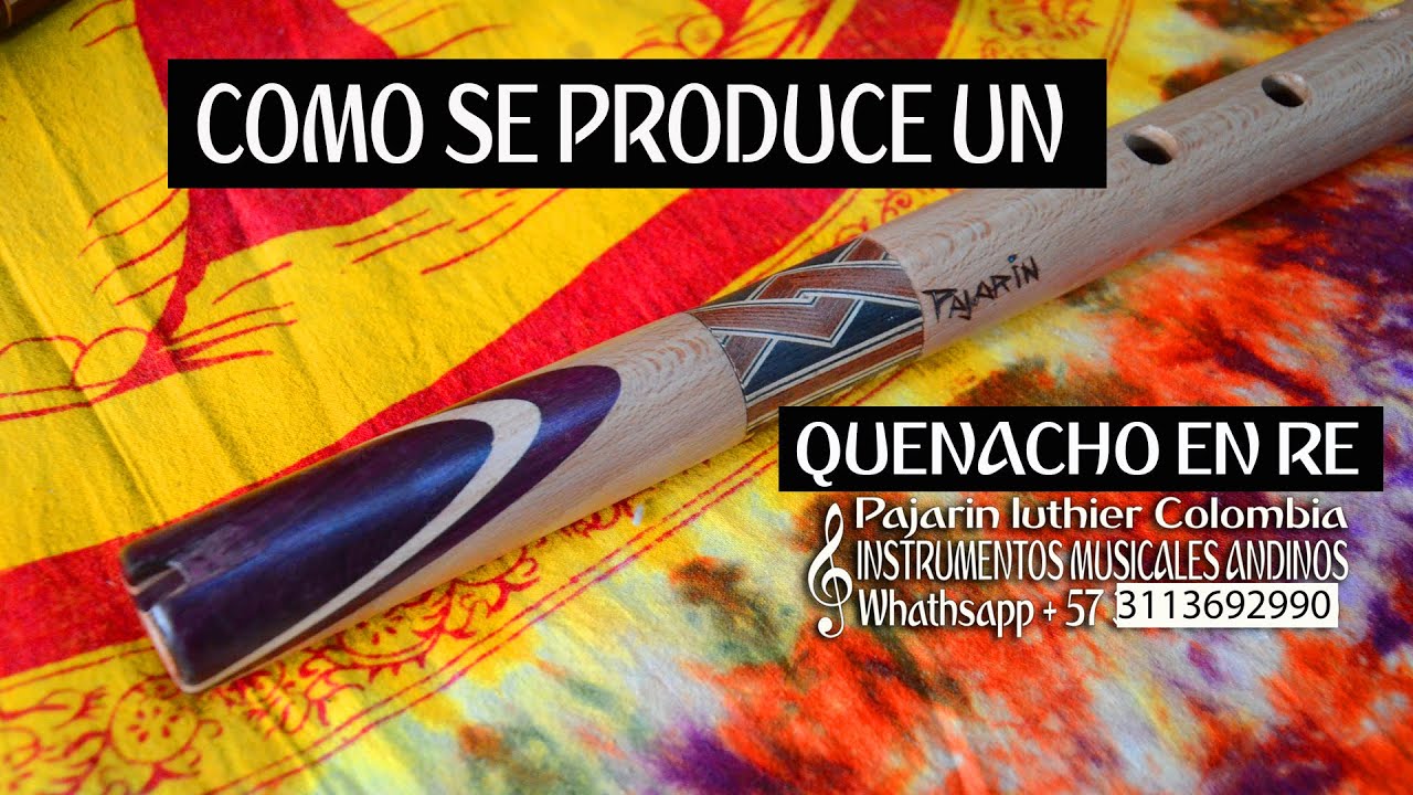 COMO PRODUCIR UN   QUENACHO EN RE- Pajarin luthier colombia