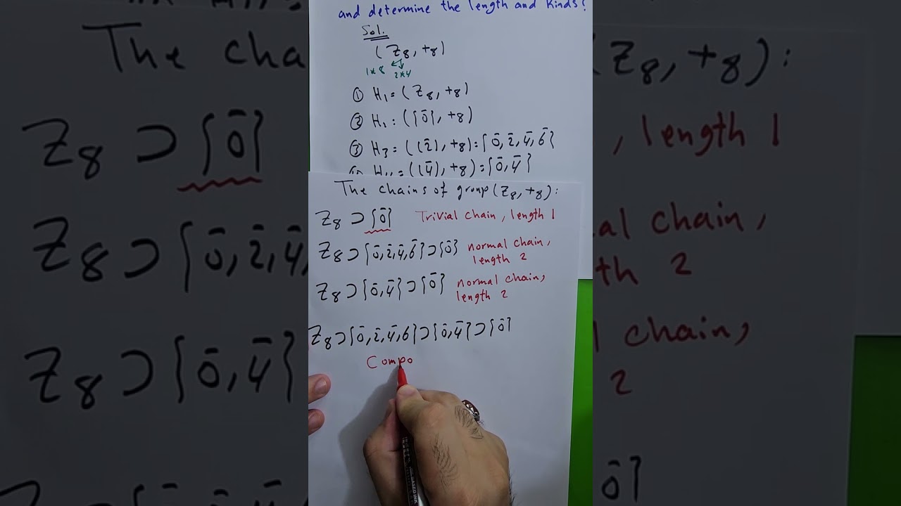 محاضرة 1 (الفصل السادس) السلاسل وكيفية تحديد الطول والأنواع. نوار الأسدي