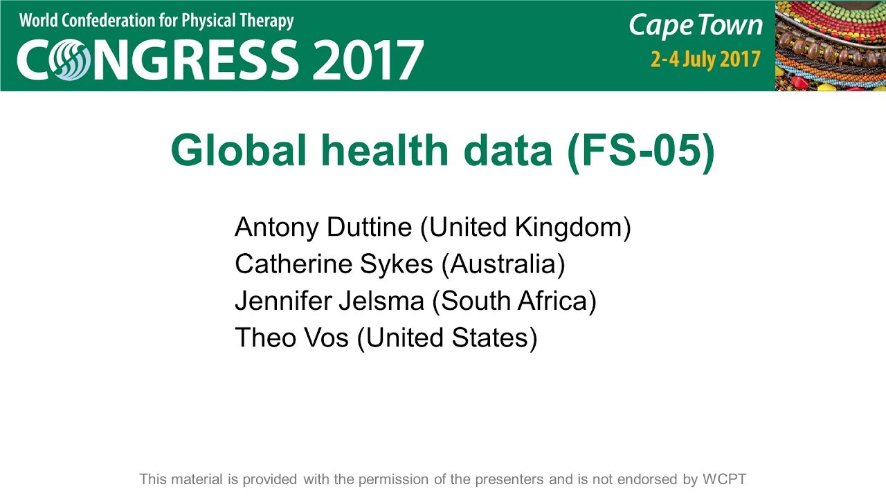 Global health data (FS-05)