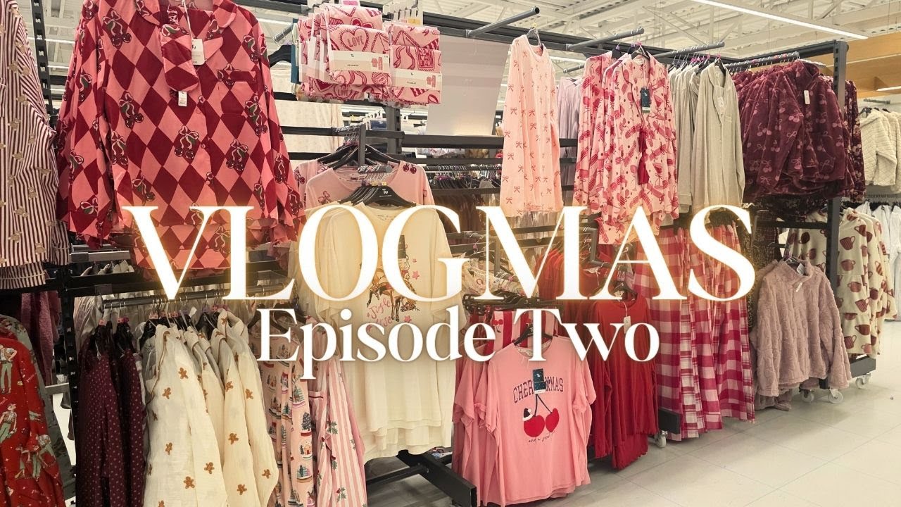Vlogmas EP 2✨️Solo date night, Skincare, Sainsbury's PJ Shopping, Christmas Prep & Advent Calendars🎄