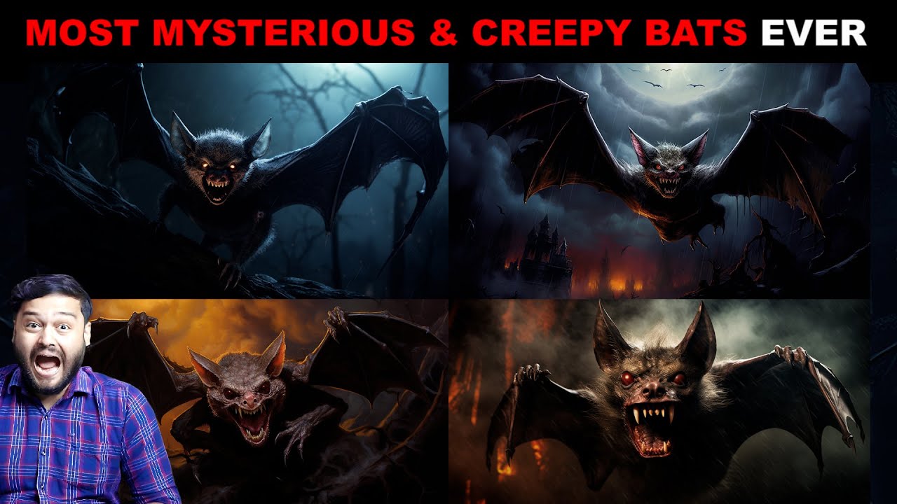 Mystery of The MOST Creepy Bats - Dracula Bats - Horror Episode | FactTechz