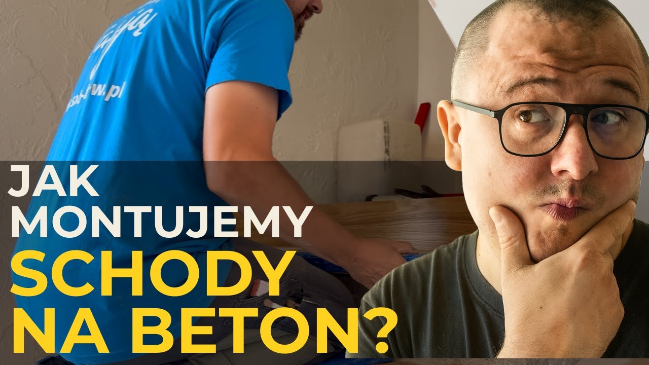 Jak montujemy schody klasyczne na beton? |Sob-Drew.