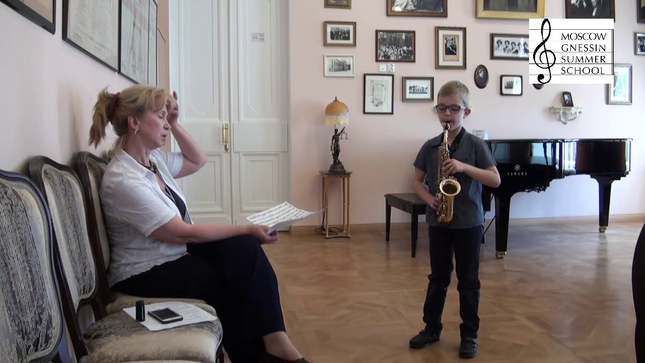 Master class of Alexandra Petrova (saxophone)