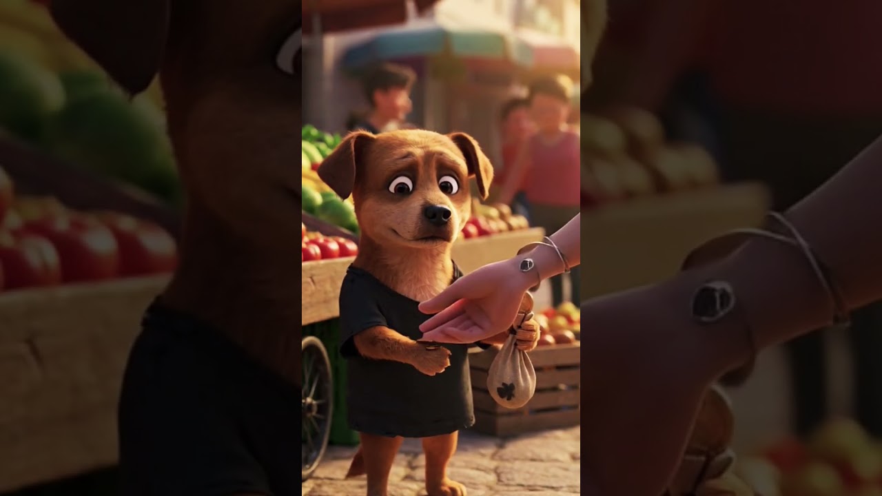 Chhota Sa Dog Aur Toota Hua Dil #shortvideo #animation #shortfilms