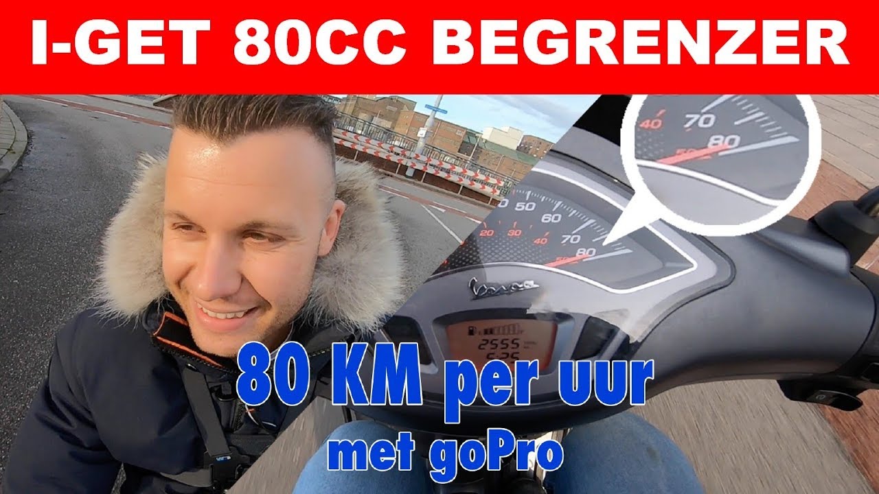 DEZE SPRINT IGET PAKT 80KMPU MET MALOSSI 80CC CILINDER