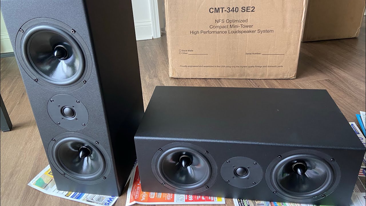Ascend Acoustics CMT-340SE2 unboxing
