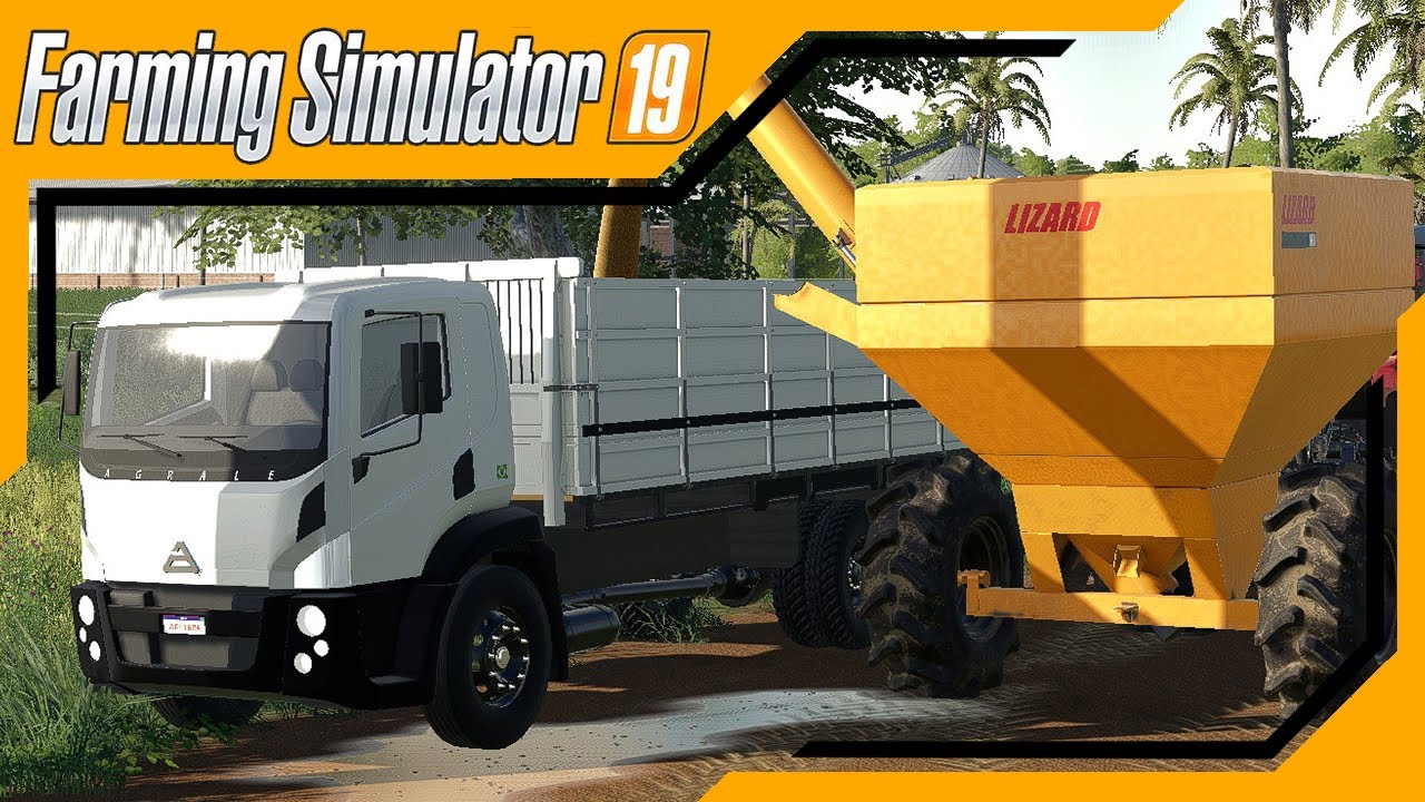 FARMING SIMULATOR 19 | CARREGAMENTO DE TRIGO COM NOSSO AGRALE 10 OOO S | MAPA S&Atilde;O PEDRO