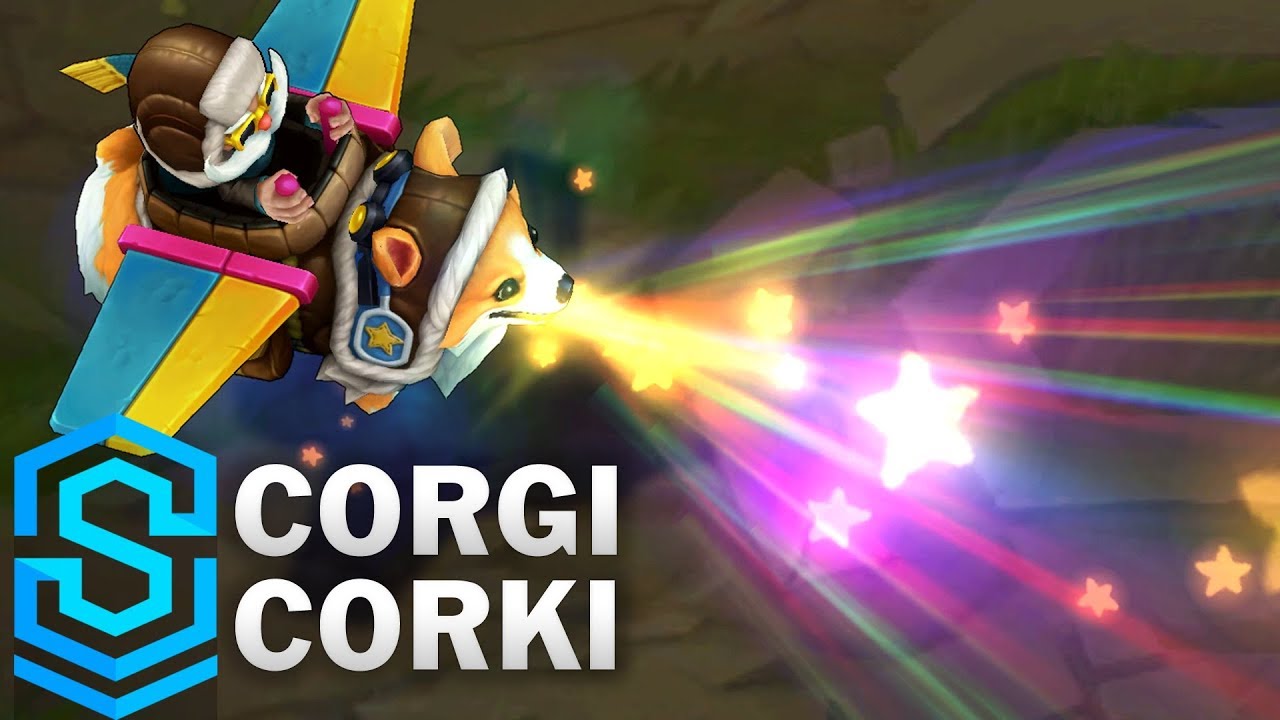 Corgi Corki Skin Spotlight - League of Legends
