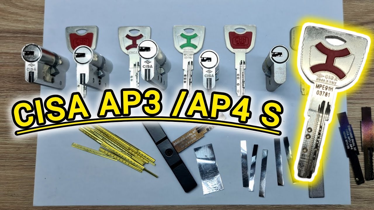 💥Magick Key Cisa Ap3 Ap4 S Самоимпресия для цилиндрического замка Cisa🔑Италия