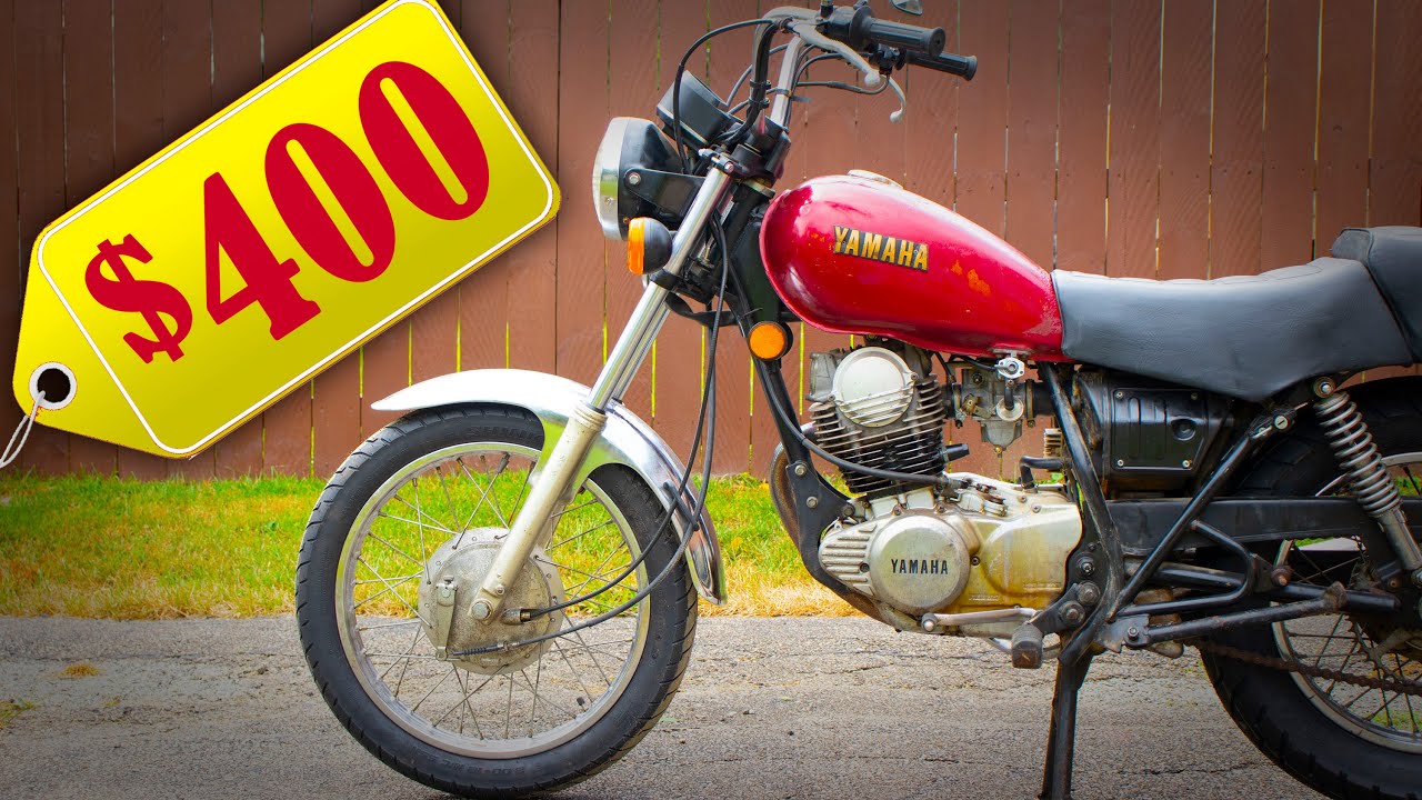 $400 Vintage Motorcycle Project - 1981 Yamaha SR250 , EP 1