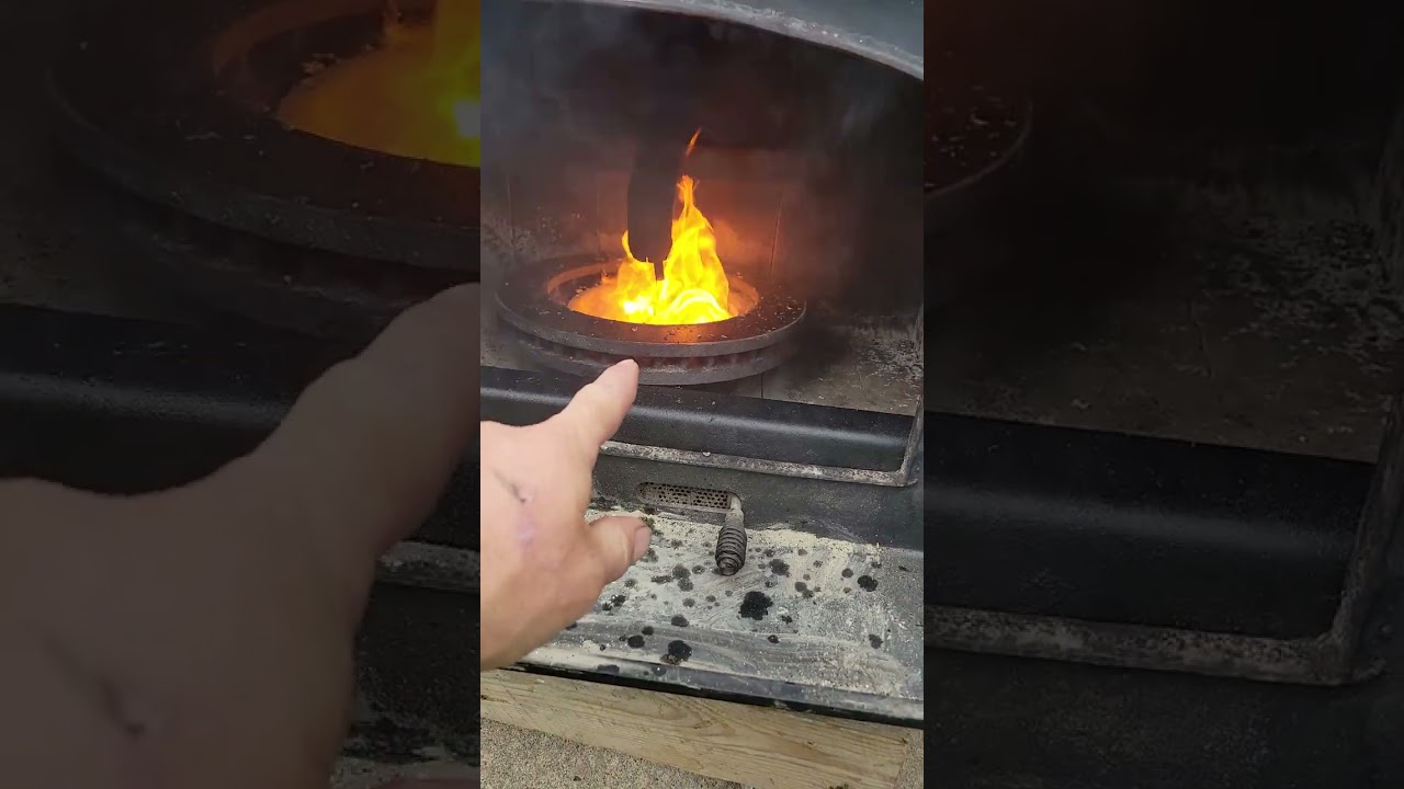 Parts of waste oil burner