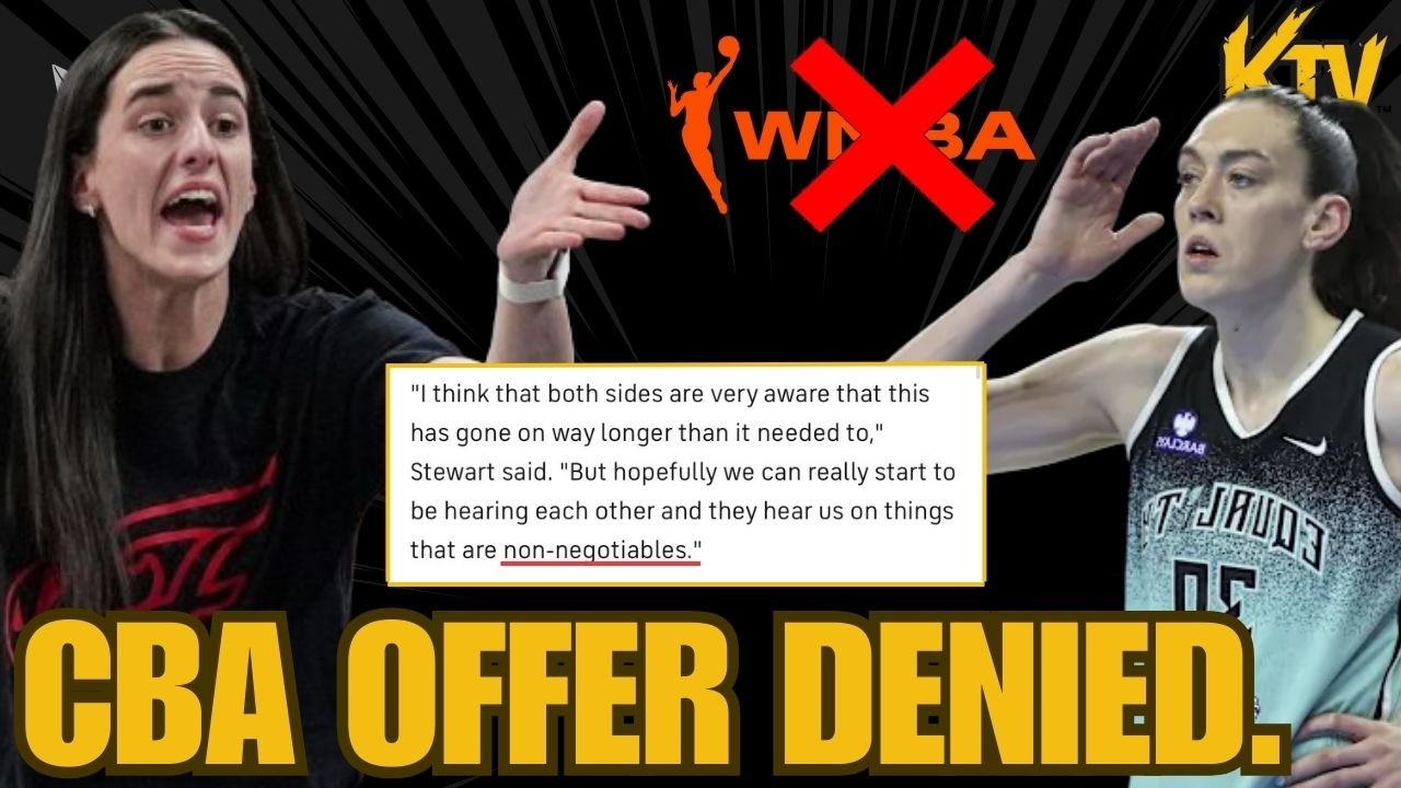 Breanna Stewart WNBPA DENY WNBA OWNERS LATEST CBA OFFER they REFUSE to Caitlin Clark COMPROMISE